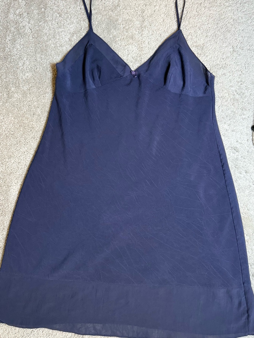 Victoria's Secret Navy Blue Slip Camisole